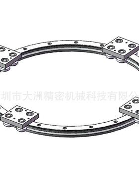代替THK C型 弧形 环形 圆形 椭圆导轨厂家直销HCR15价格优惠
