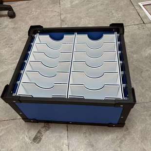 周转盒防静电周转盒周转箱兼容166 210光伏电池片周转箱 182
