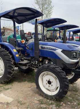 雷沃504-E四驱微耕山地丘陵适用水田旱地深耕碎土柴油旋耕拖拉机