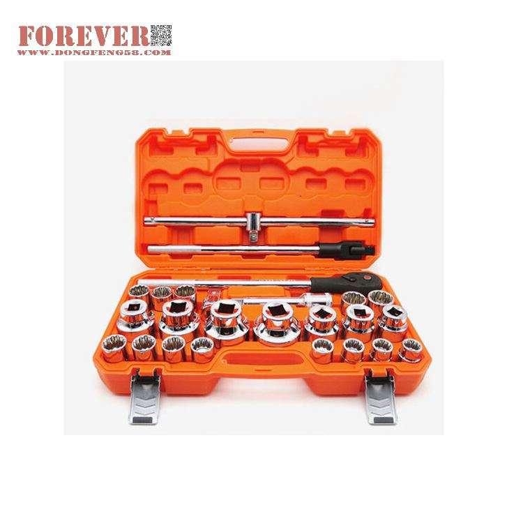 华丰巨箭26件套19MM重型套筒组套工具盒 HF-81026A3