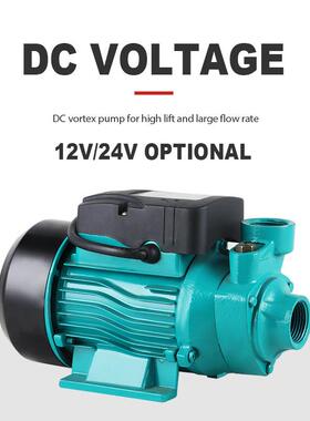 太阳能泵QB60 DC12v 24v高扬程直流地面太阳能旋涡泵SOLAR PUMP