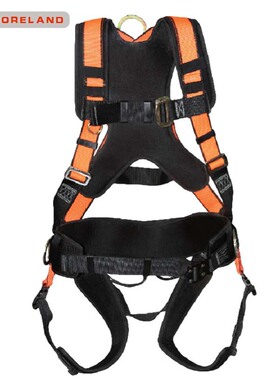 台湾产高空作业防坠安全带HC321五点式安全绳防坠全身式安全带