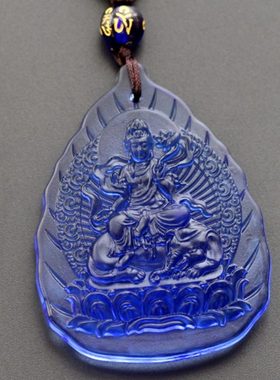 佛牌守护神藏菩萨寺院结缘琉璃日大阿弥陀佛虚八生肖吊坠项链空大