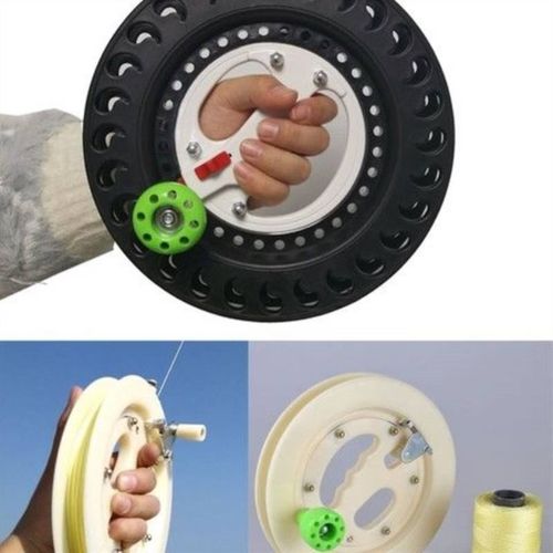 放飞工具风筝轮盘手握轮成人专业白色耐摔收线器带线的线盘拉线器