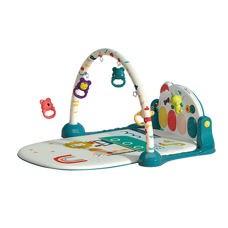 婴儿脚踏钢琴婴儿健身架器多功能音乐玩具宝宝新生3个月婴儿玩具