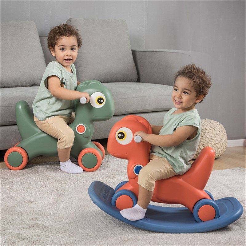 儿童家用摇摇马学步两用溜溜车二合一宝宝塑料木马一周岁礼物玩具,玩具/童车/益智/积木/模型,摇马/摇摇车/蹦蹦车,淘宝优惠券,粉丝福利购,淘宝优惠卷