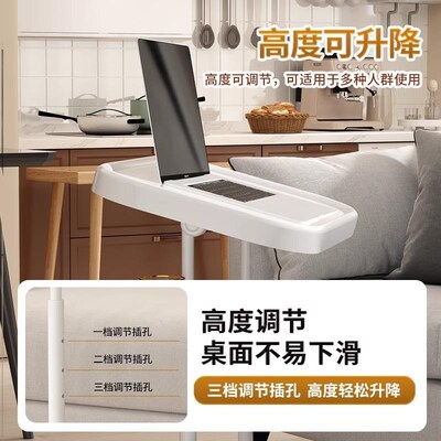 边几可移动茶几简约现代折叠迷你角几桌置物架小户型阳台客厅推车