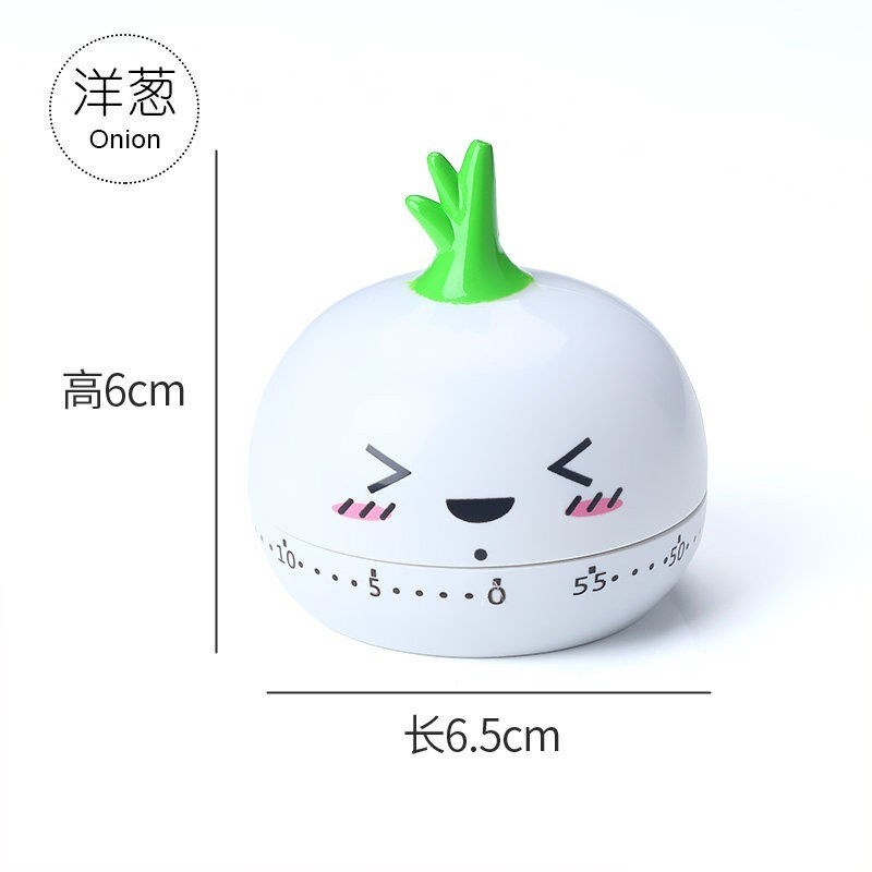 机械式闹钟西红柿钟蔬菜造型时间管理计时器定时学生用儿童可爱卡