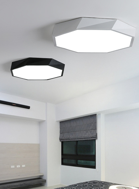 led吸顶灯饰现代简约大u气超亮新款客厅大灯主卧室吊灯具大全阳台