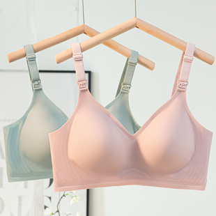 孕妇内衣大胸显小大码 怀孕期专用产后大红哺O乳文胸罩聚拢防下垂