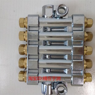 定制DT型油脂型定量容积式分油器油排润滑元件YSS-35一进5出