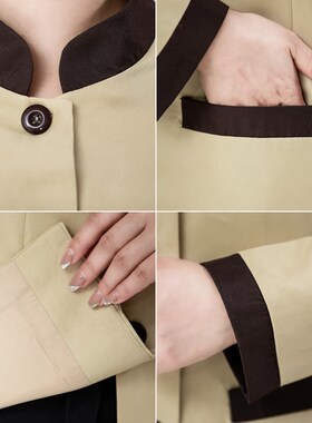 秋季保洁套装家政公司清洁制服长袖物管楼道卫生阿姨长袖大码男女