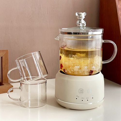 多功能养生电煮壶套装耐高温全玻璃家用煮茶器小型泡茶专用煮茶壶