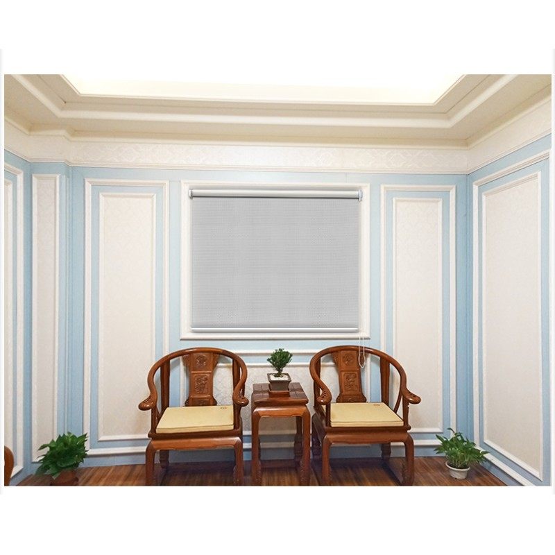阳台写字楼办公全遮光卷帘阻燃阳光面料防水防油拉珠电动窗帘卧室,居家布艺,卷帘,淘宝优惠券,粉丝福利购,淘宝优惠卷