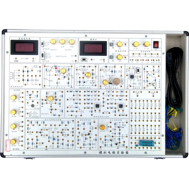 定制款维修培训数字电路实验箱 模电PLCM实验箱电子教学模拟实