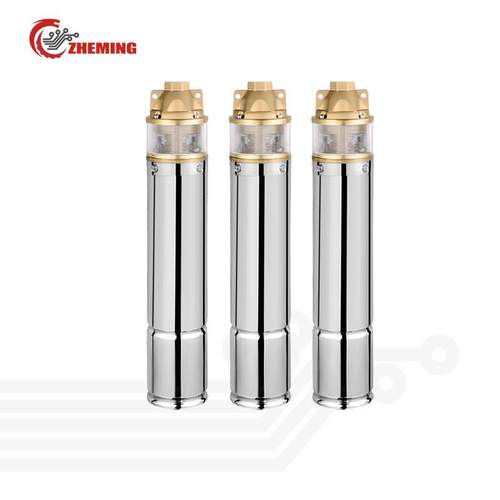 不锈钢深井泵4SKM4寸220V110V50Hz60Hz高扬程大流量不锈钢深井泵