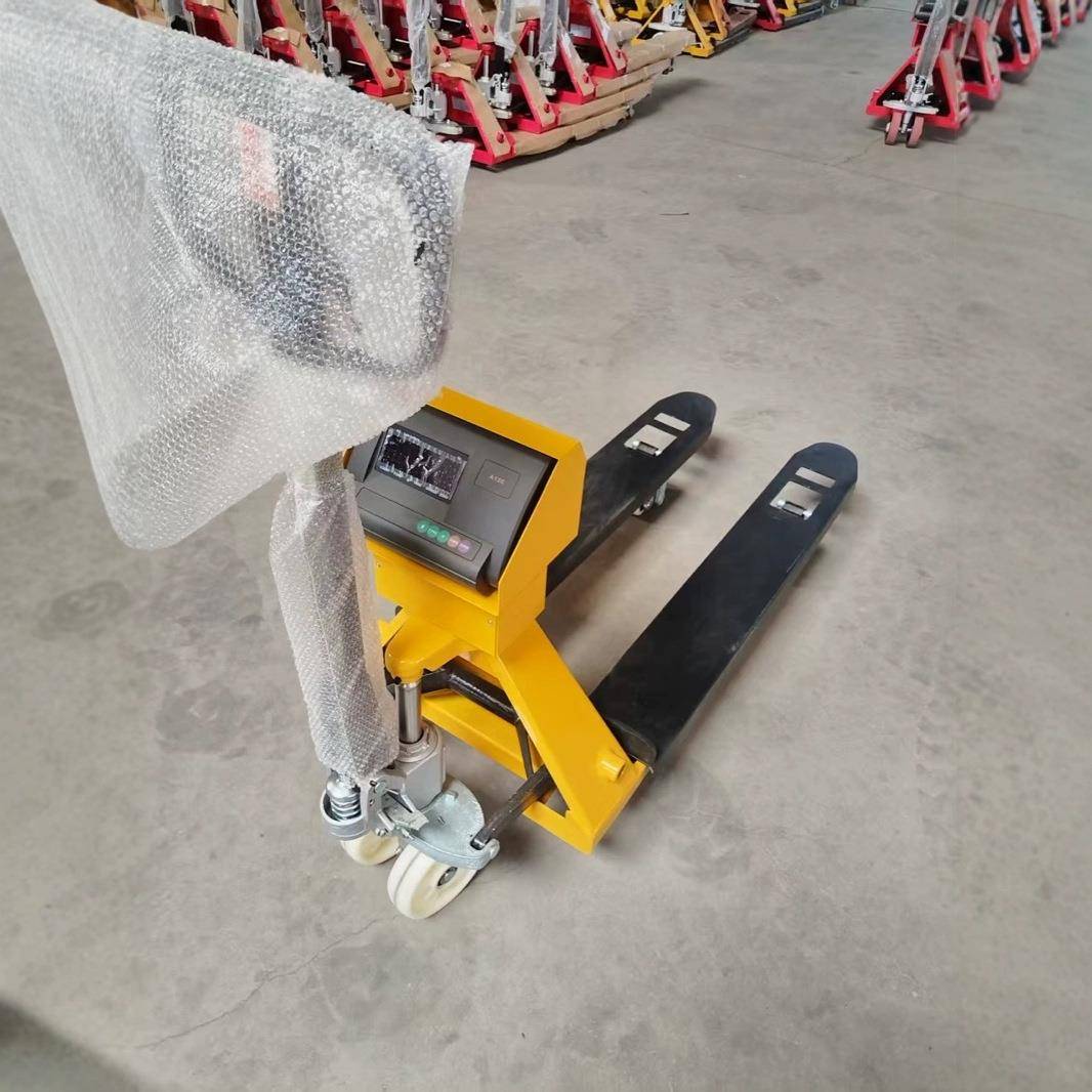 电子秤地牛搬运车称重地牛秤2吨地牛称重叉车t叉车秤搬运称