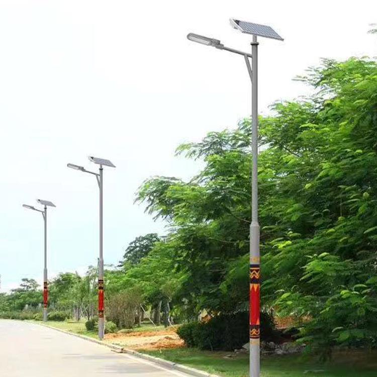 太阳能路灯6米5户外灯8新农村高杆家用庭院灯超亮led大功率路灯杆
