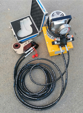 KLCD钢铁桥梁中空大扭力液压扳手 空心分体式油压扳手鸿聚