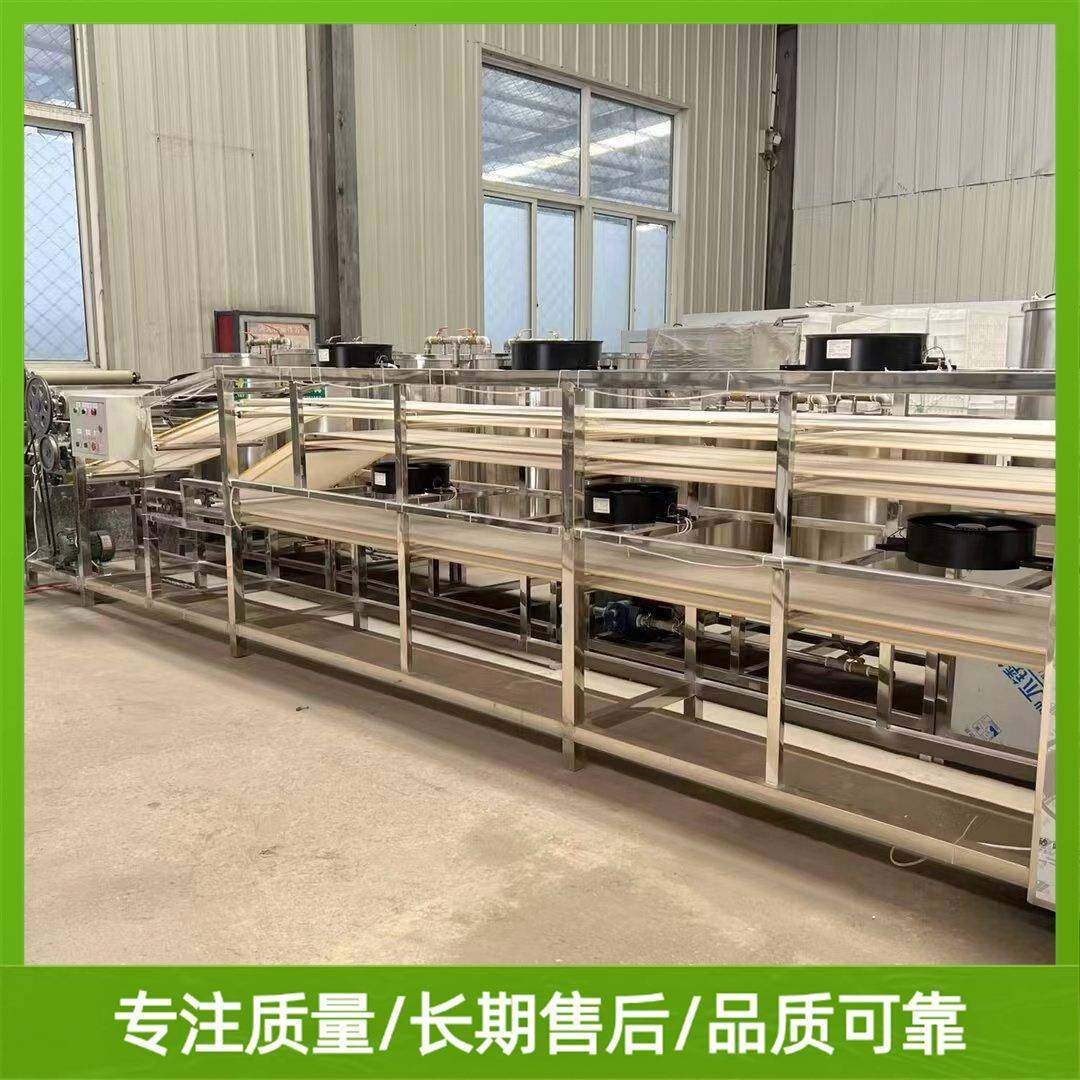 酒店用豆腐皮机 仿手工干豆腐机器 豆香缘豆制品全套设备