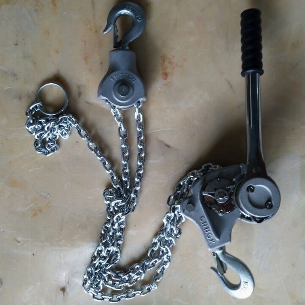 铝合金手拉手扳起重0.75T1.5T2T3T4T6T9T3吨6吨铝合金手扳葫芦