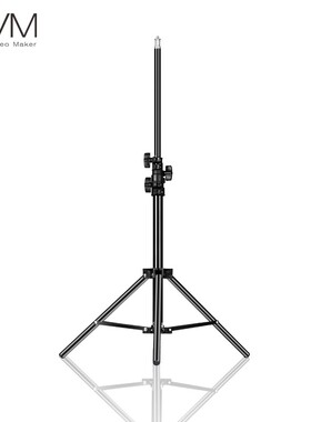 GVM铝合金摄影i支架灯伸缩稳固折叠便携适用机顶灯LED摄影补光灯