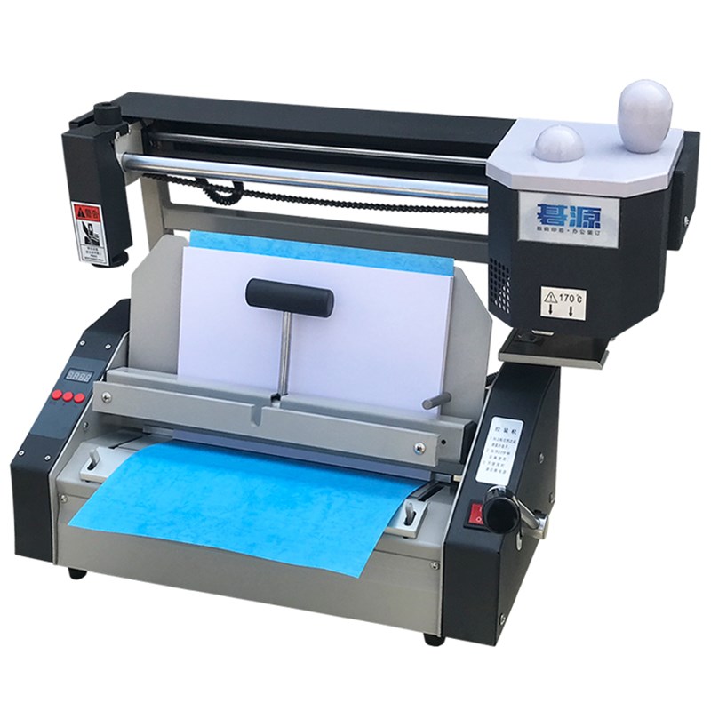 胶装胶机图店家办公小型胶订机桌面台式热熔装订办公用30热熔机文