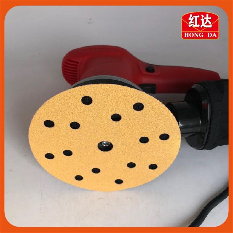 红达电动摩卡干磨6寸17孔圆盘砂纸机粗研磨汽车打磨圆形干磨机