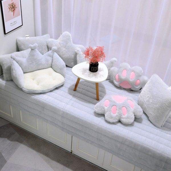 网红阳台窗台飘窗垫榻榻米毯坐垫子2024年新款卧室装饰定制地毯漂,居家布艺,飘窗垫,淘宝优惠券,粉丝福利购,淘宝优惠卷