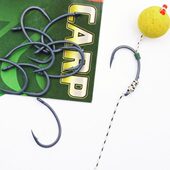 10钩配件 歪嘴尼钓组库钓弯背大物钩罗鲤钓装 涂层只欧式 铁氟龙欧式