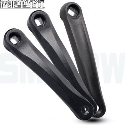 配件牙盘连接杆曲柄左柄铝合金拐通用脚踏脚杆蹬腿脚山地自行车