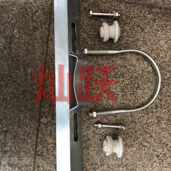 0.5米电线杆横担/角铁横担/线缆角铁支架/电力支架/二线横担瓷瓶