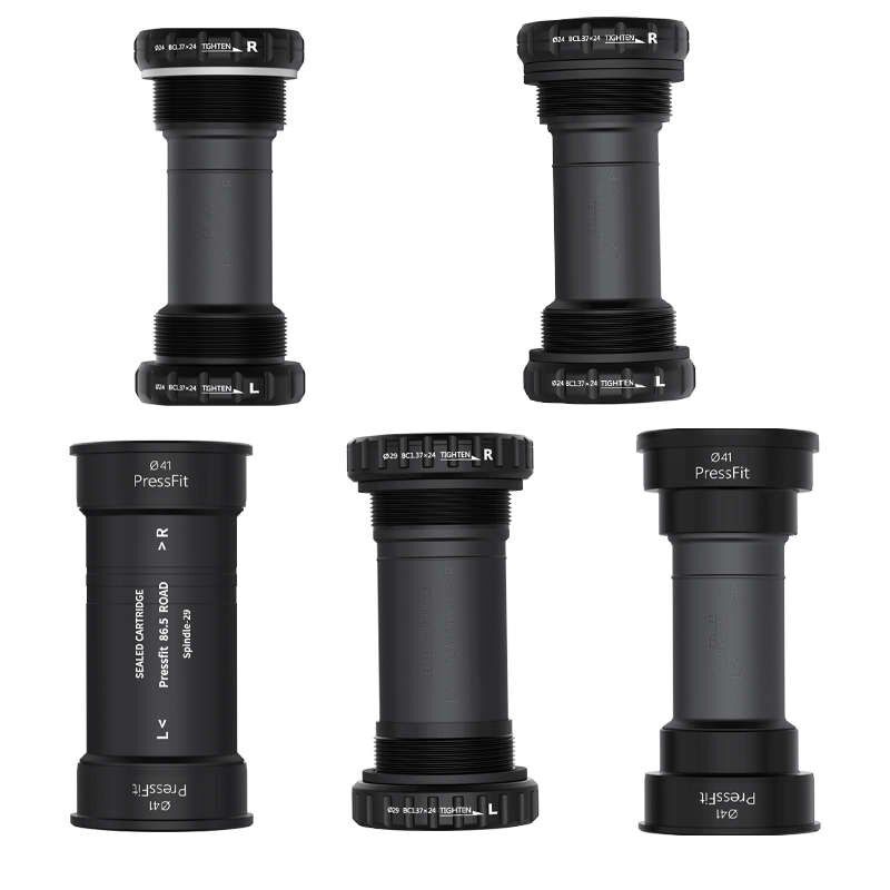 FOVNO中轴公路山地自行车bsav螺纹压入式dub bb68/73/86旋入中轴