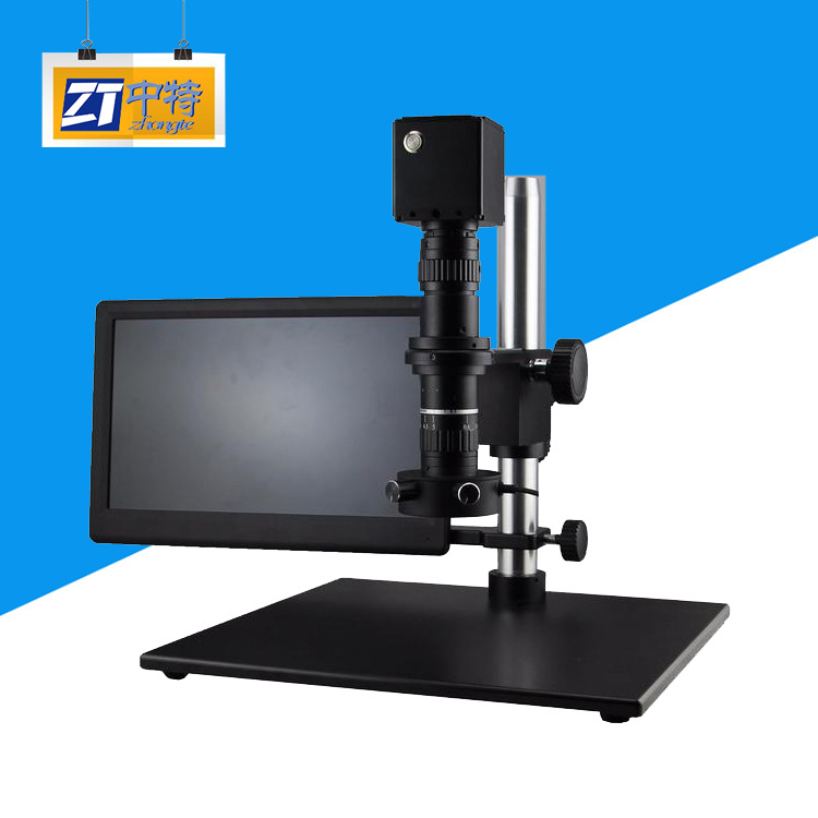 东莞中特XTL-10A单筒数码视频显微镜  PBC检测拍照存储视频显微镜