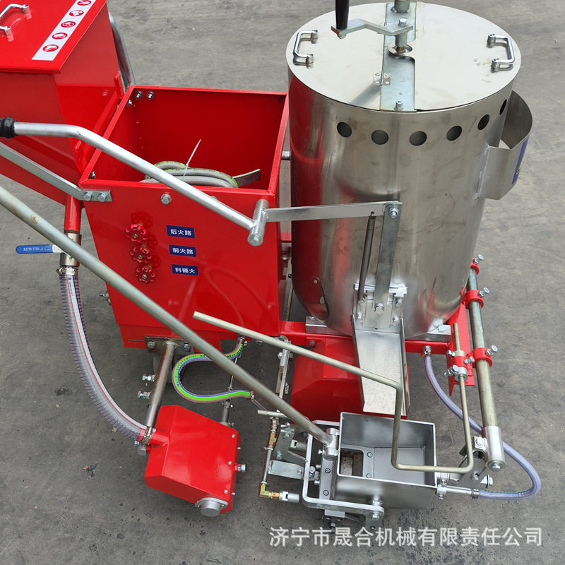 道路热熔划线机 停车场冷喷热熔划线机厂家快速划线喷涂均匀