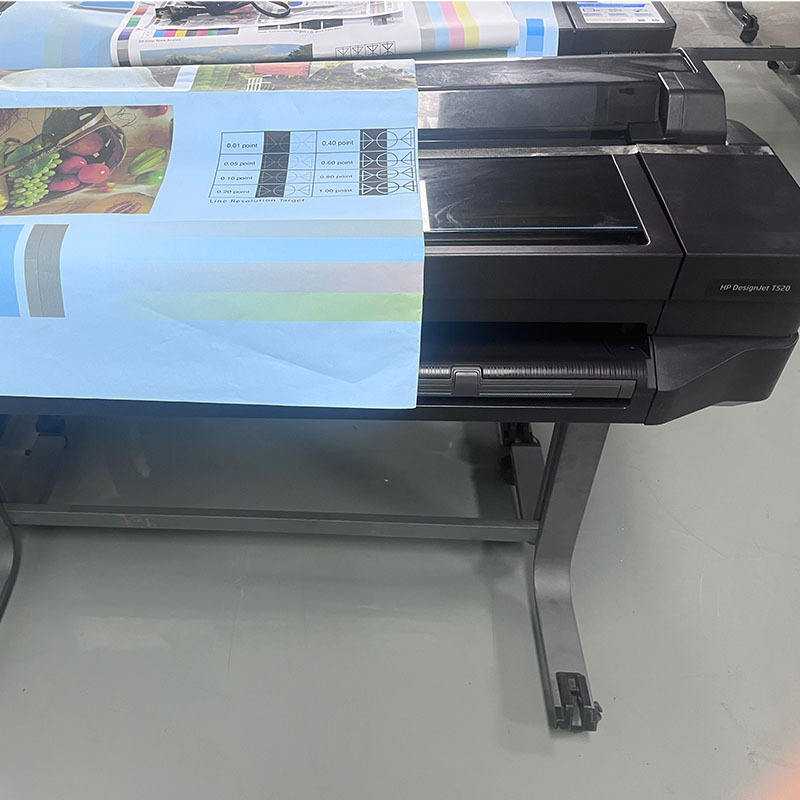 惠普HP ePrinter T520彩色喷墨 24/36英寸大幅面绘图仪打印机无线