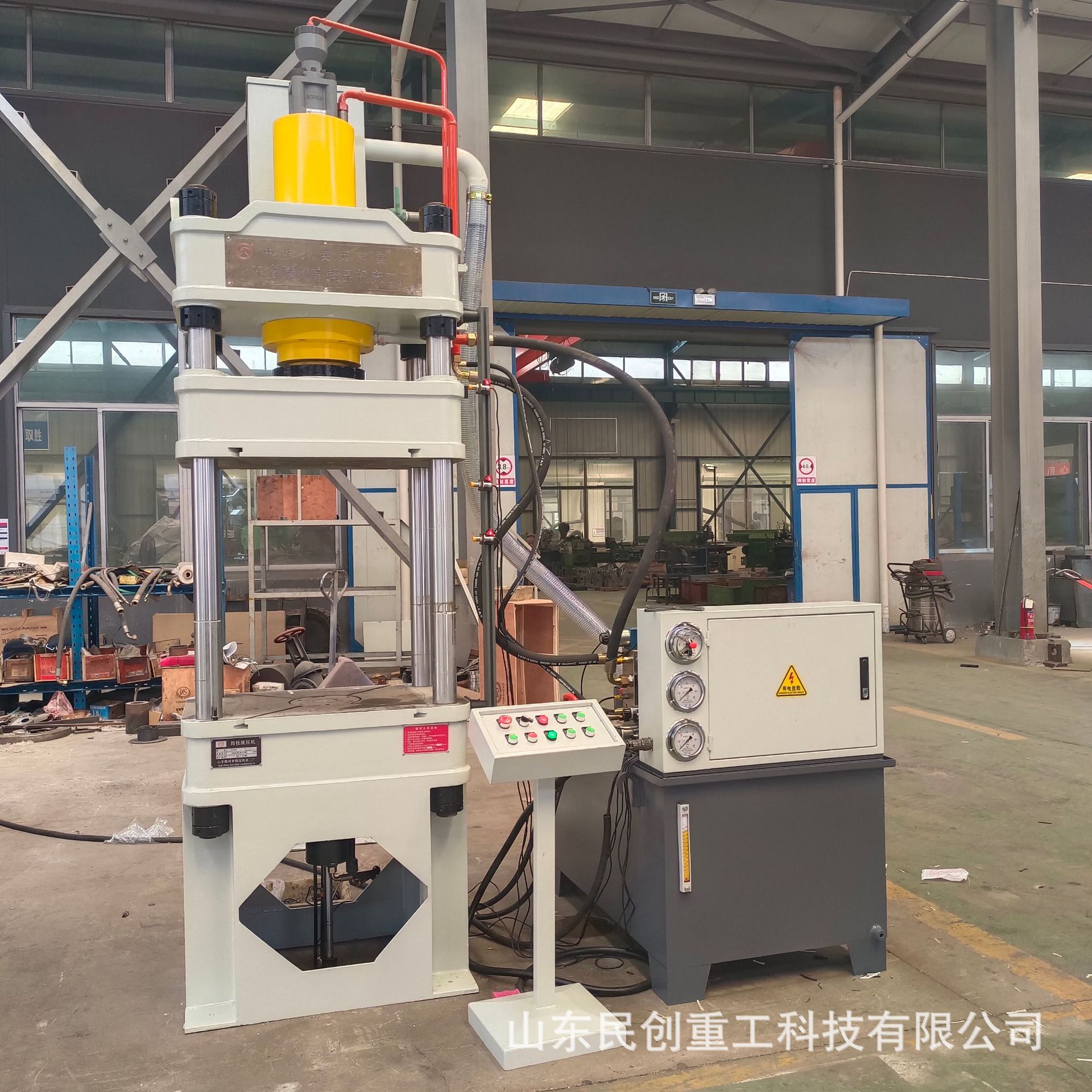 100吨液压机不锈钢餐具拉伸成型压力机160T单动薄板拉伸油压机