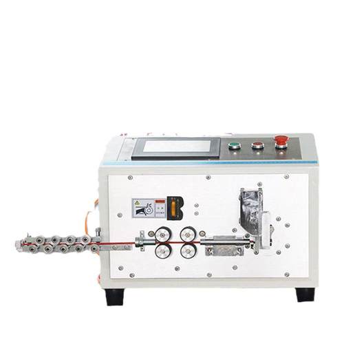 鑫瑞德6平方电脑裁线折弯机16 25 35平方硬线剥皮折弯一体机设备