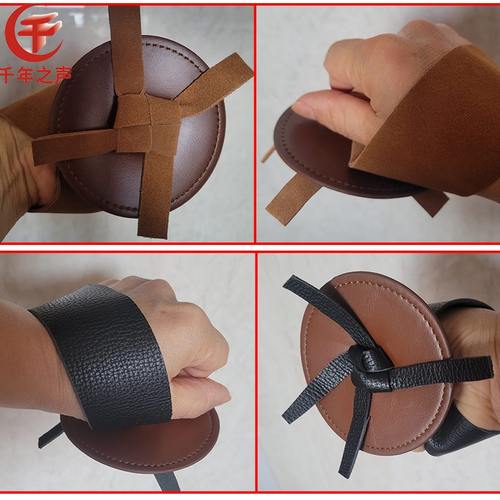 知皮伤牛皮带麦镲绑带绳音大条手镲片军对柔软带尔真皮钗手镲不护