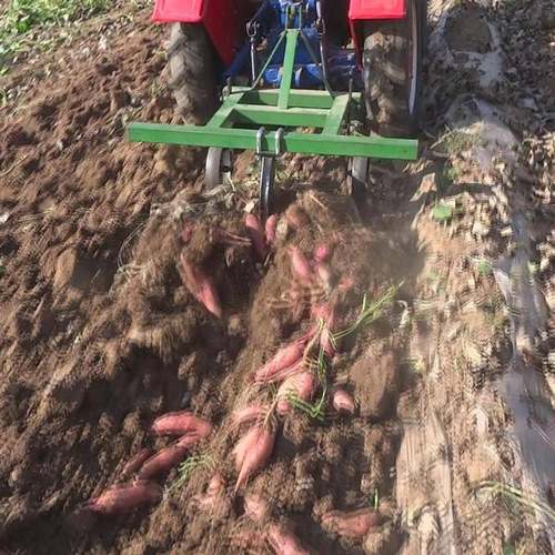 新款红薯收获机土豆马铃薯地瓜红薯收获犁刨挖红薯机器薯类收获机