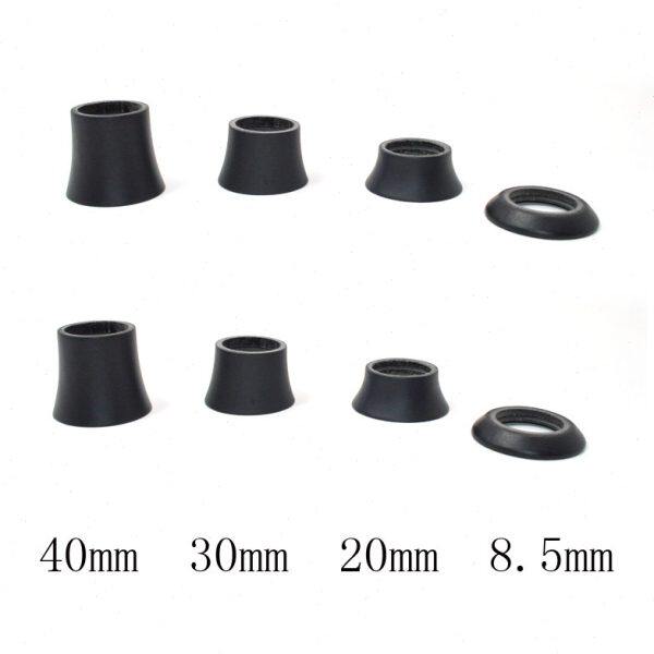 DU腕碳纤维28管垫圈碗.60组车山地前叉径组头公路自行车全锥形盖