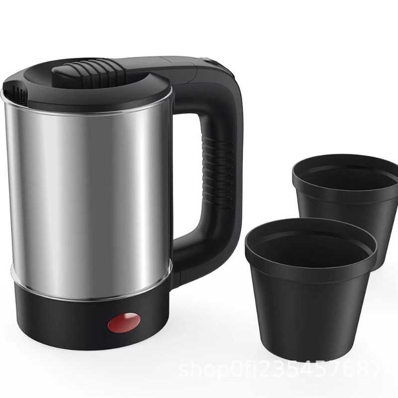 12V24V咖啡小容量便捷不锈钢电热水壶咖啡T壶车载壶廉江工厂