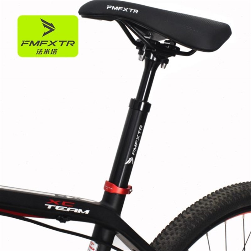 杆铝合金b单车山地自行车代驾折叠坐坐垫管电动车减震CNC杆避震座