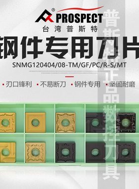 NS45度株洲4车刀M数控四方普斯特S倒120MGP40倒-角MGN/40角片1208