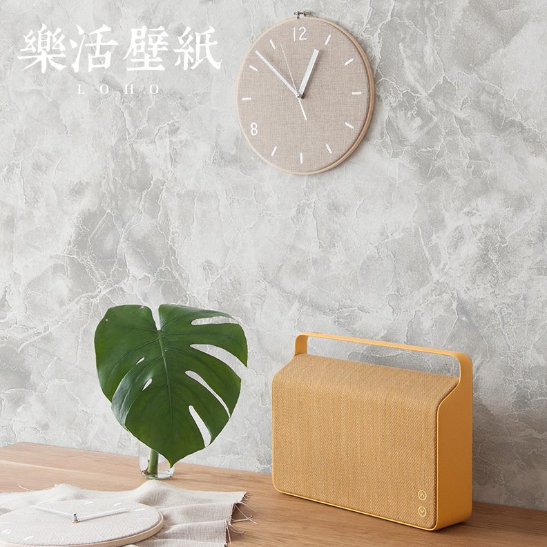 自粘卧室背景墙非法式北欧素色客厅淡蓝色大理石纹墙纸浅壁纸绿色
