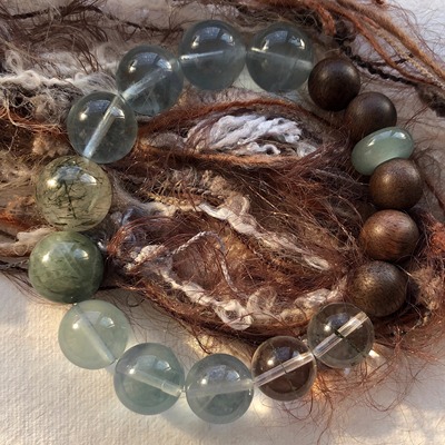 旺运清新绿晶手串福禄寿兔年