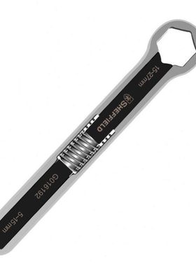 钢盾多用梅花工具G016191联动公制汽修头扳手双头活动活口扳手