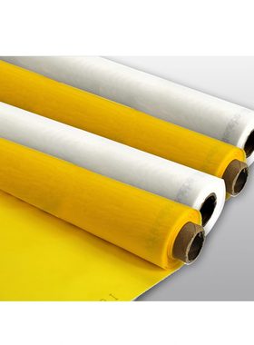 涤纶07烟网纱黄色07丝网丝印制版白0丝网类1.2印花20台天久网布