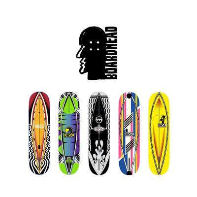 我是我55滑板店 王汇丰品牌 BOARDHEAD滑板板面 专业双翘板面