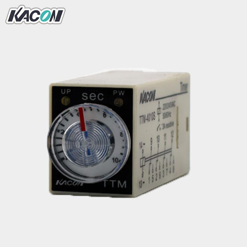 现货Kacon凯昆TTM-4010S控制器10S微型 通电 延时 时间继电器